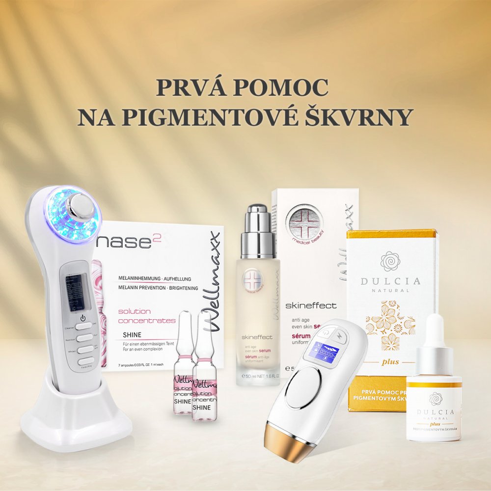 Pigmentové škvrny - Skladom