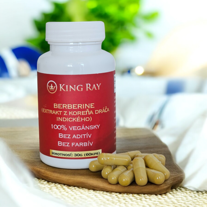 BERBERINE (extrakt z kořene dřišťálu indického) 60kps