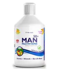Swedish Nutra Multivitamín pre mužov MAN 50+ 500ml