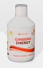 Swedish Nutra Ženšeň + Zázvor GINSENG ENERGY 500 ml (energia, vitalita)