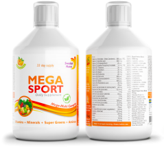 Swedish Nutra Multivitamín pre športovcov Mega Sport 500 ml