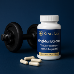 Man BALANCE 120kps pro muže - Cílené komponenty pro výživu prostaty, hormonální rovnováhu a imunitu