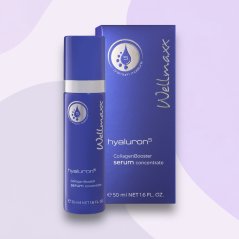 Wellmaxx Hyaluron5 Collagen Booster serum concentrate hedvábné sérum 50ml