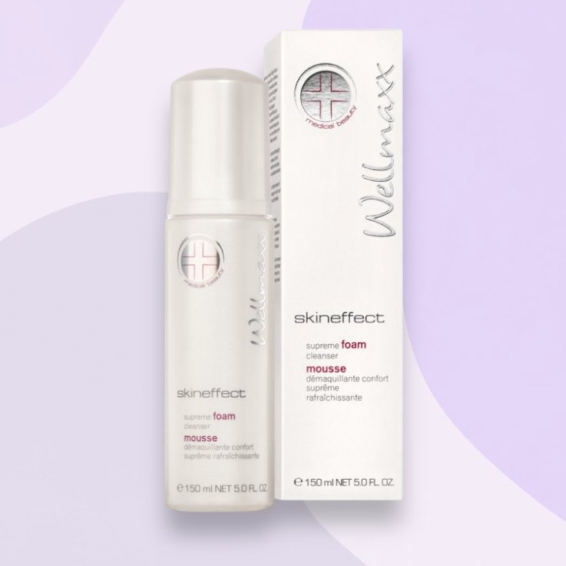 Wellmaxx Skineffect supreme foam cleanser čistící pěna 150ml