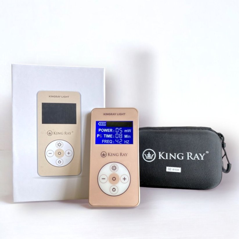 Kingray Light se 2 kablíky - Kingray Light: Nabíjačka bez káblika