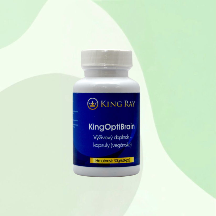 OPTI BRAIN 60kps - Cílená výživa pro mozek, soustředění a nervový systém