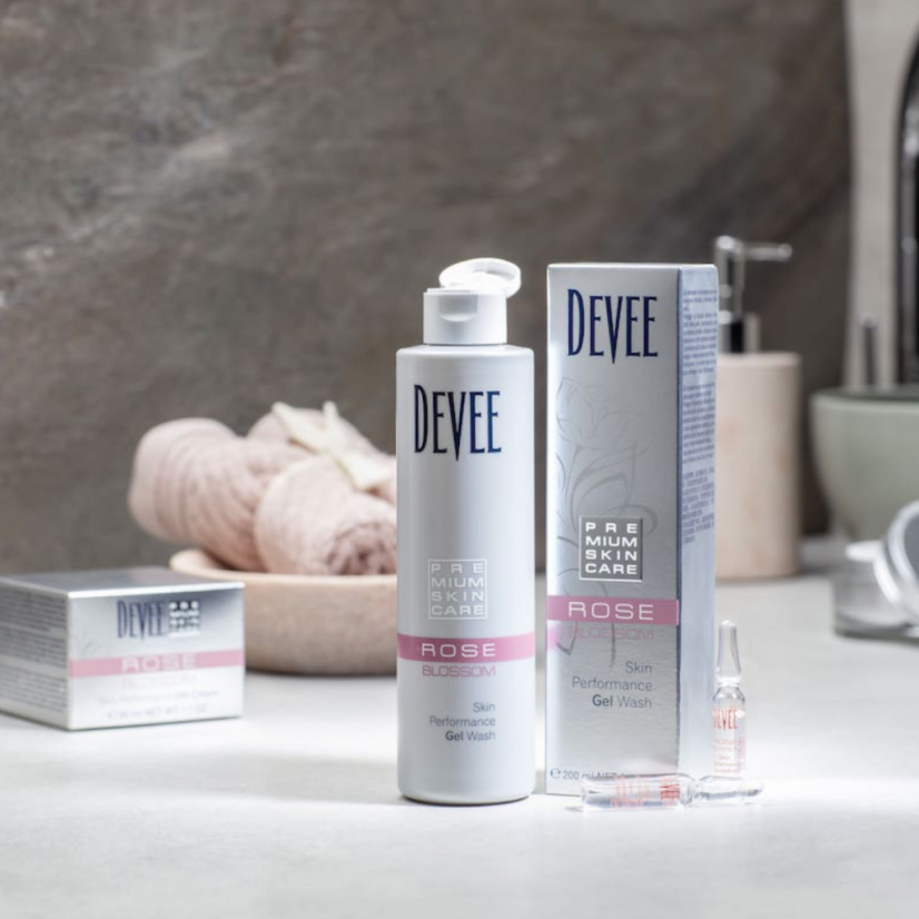 Devee Rose Blossom Skin Performance gel wash 200ml