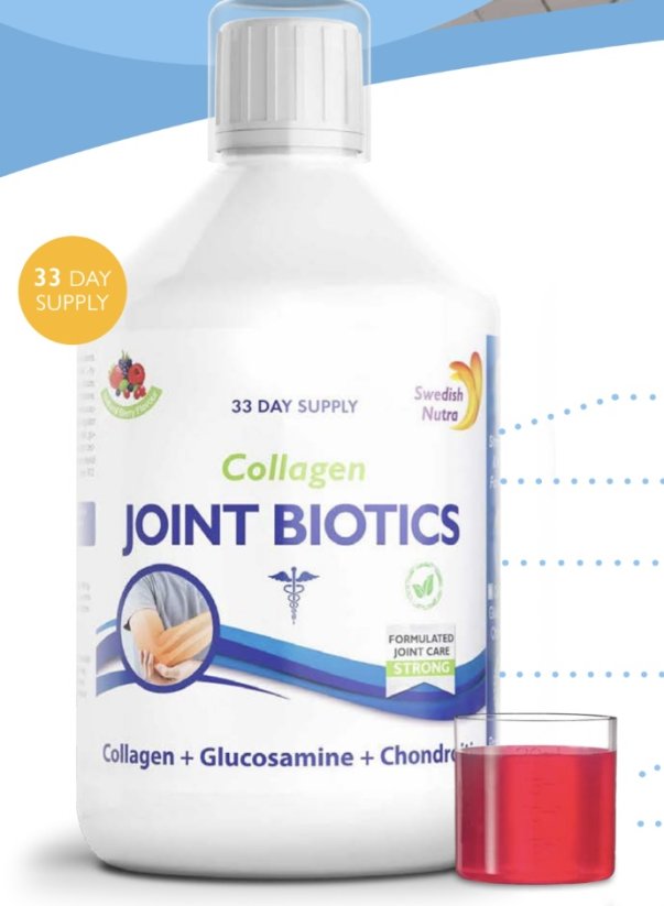 Swedish Nutra Collagen Joint Biotics 500ml
