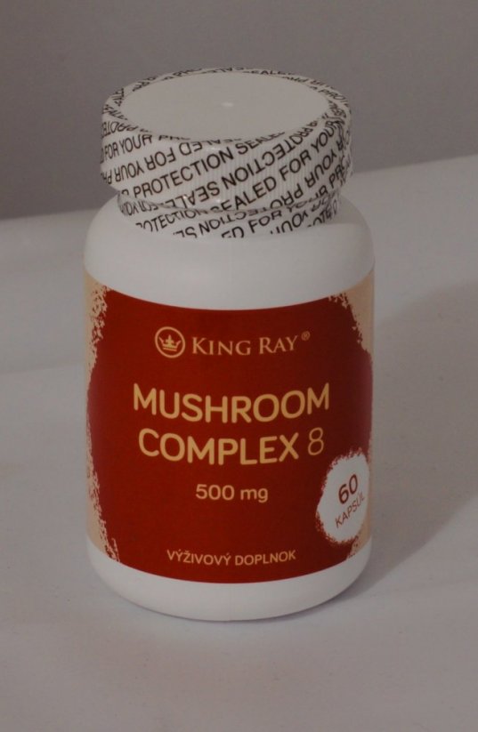 Mushroom Complex 8 (500mg x 60kps) - anti-aging formula