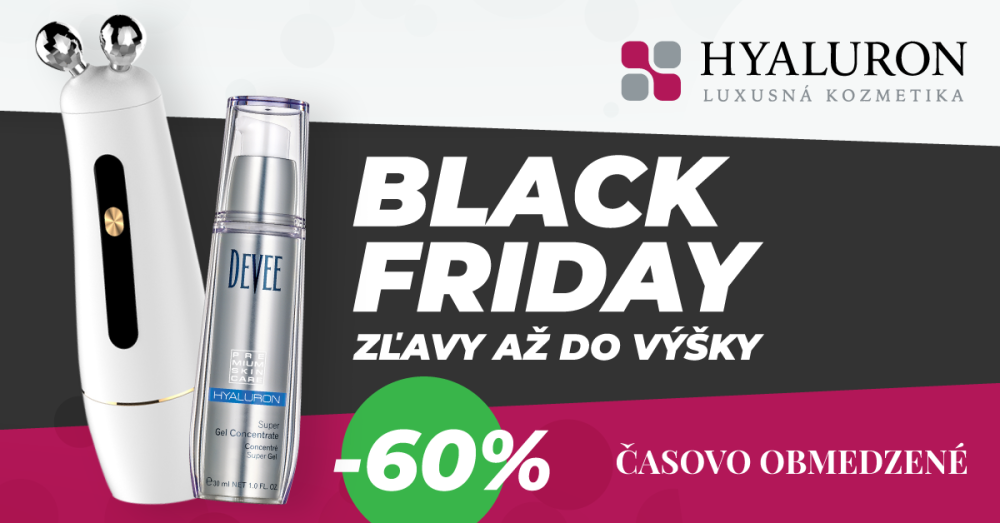 Blackfriday - zľavy až do 60%.