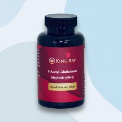 Kingray S-Acetyl-L-Glutathione, SAG, 100 mg, 90 kapsúl