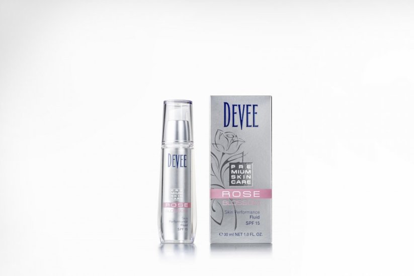 Devee Rose Blossom Skin Performance Fluid SPF 15, 30ml
