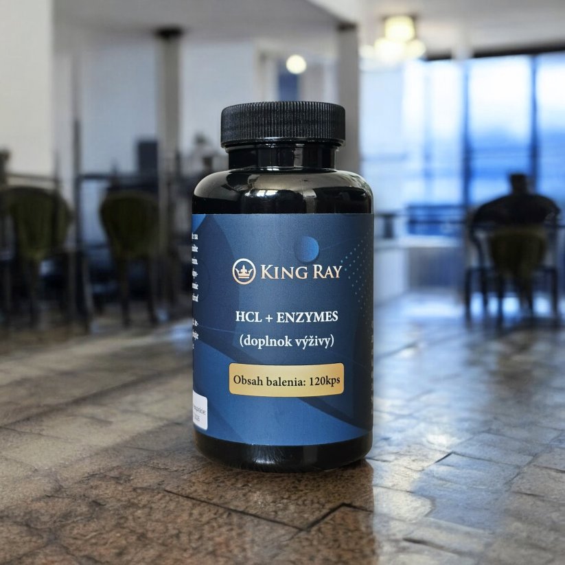 Kingray HCL + enzymy 120kps