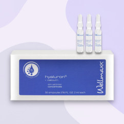 Wellmaxx Hyaluron5 + CALCIUM- koncentrát pro optimalizaci pokožky 30x2ml