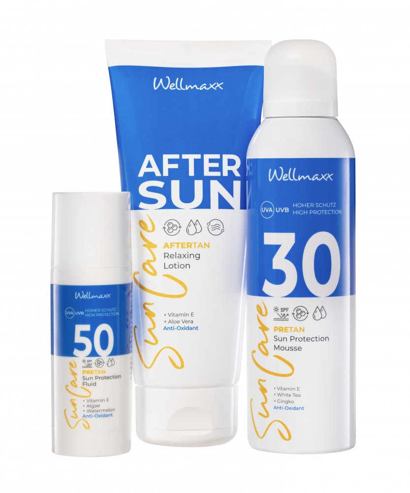 Kozmetika na ochranu pred slnkom - Wellmaxx