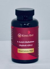 Kingray S-Acetyl-L-Glutathione, SAG, 100 mg, 90 kapsúl