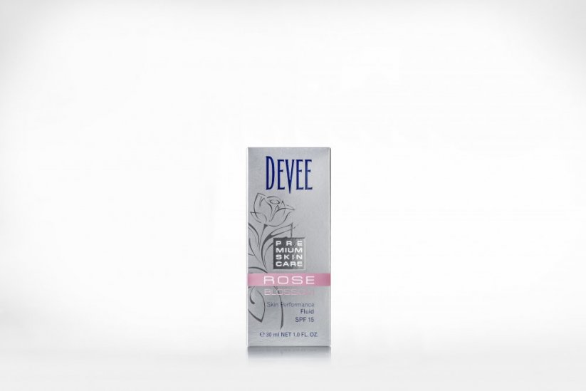 Devee Rose Blossom Skin Performance Fluid SPF 15, 30ml