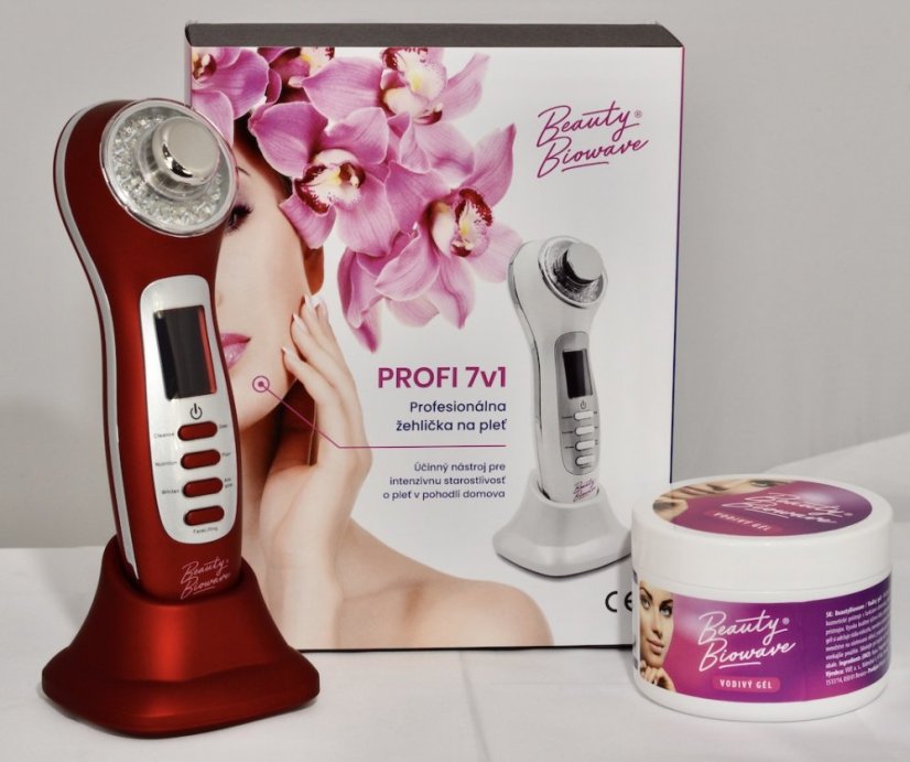 BeautyBiowave Žehlička na pleť - 7 programov