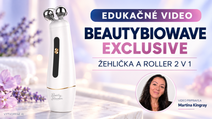 Edukačné video o žehličke a rolleri BeautyBiowave EXCLUSIVE