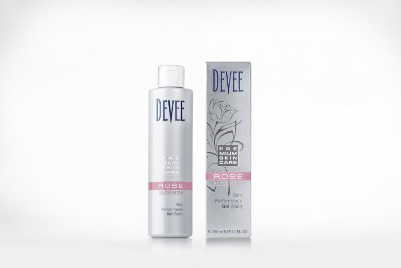 Devee Rose Blossom Skin Performance gel wash 200ml