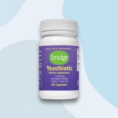 Smidge Yeastbiotic Probiotikum odolné voči antibiotikám 60kps