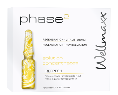 Wellmaxx Phase 2 - REFRESH koncentrát pre revitalizáciu ochabnutej pokožky 7 x 1ml