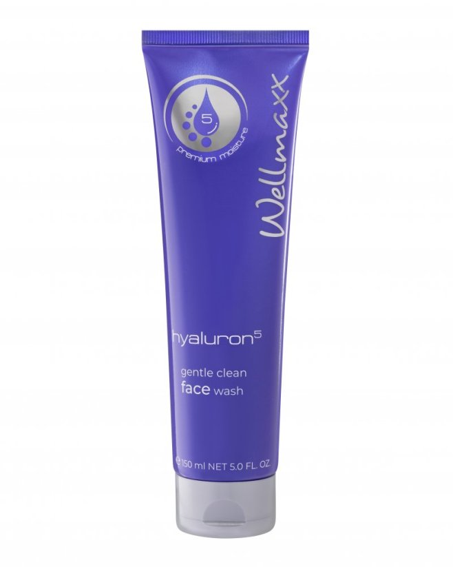 Wellmaxx Hyaluron5 gentle clean face wash čisticí emulze 150ml