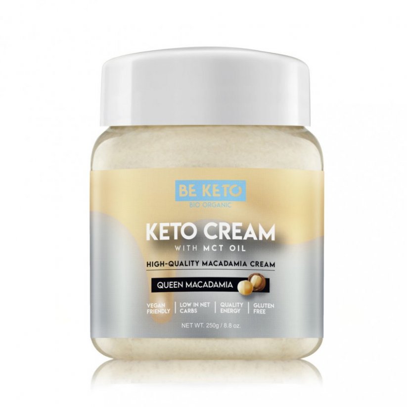 KETO CREAM™ s MCT (více druhů) - cream: Arašídové máslo