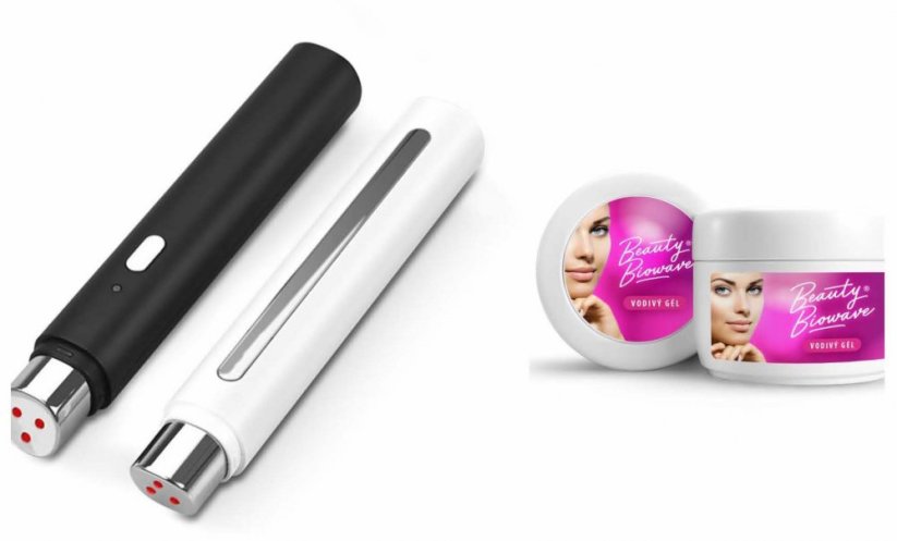 BeautyBiowave  Galvanická žehlička na vrásky pro okolí očí