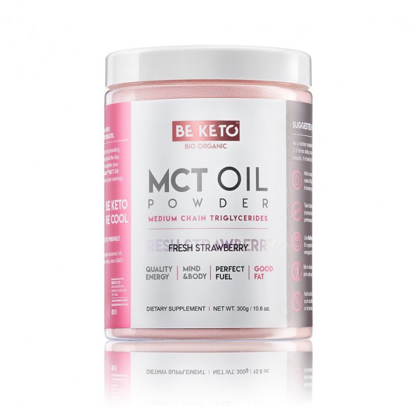 MCT olej prášok 300g (viacej variánt) - mct olej prasok: Divoké maliny