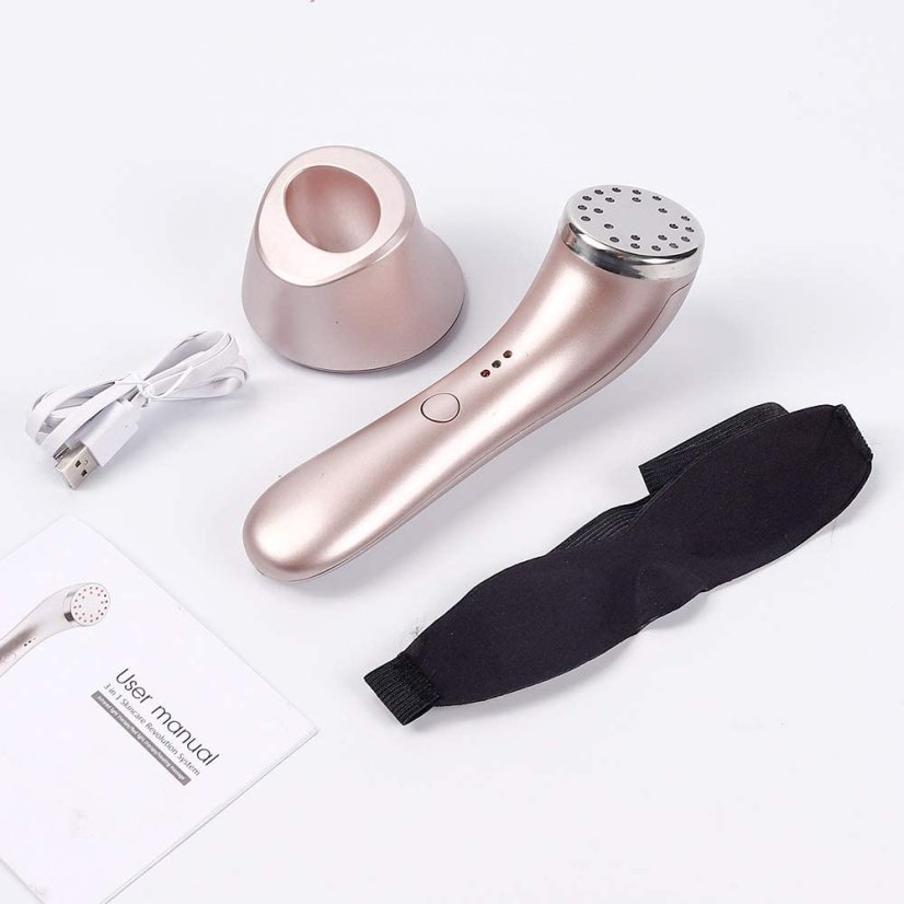 BeautyBiowave Kozmetický prístroj pre tvorbu kolagénu 3v1