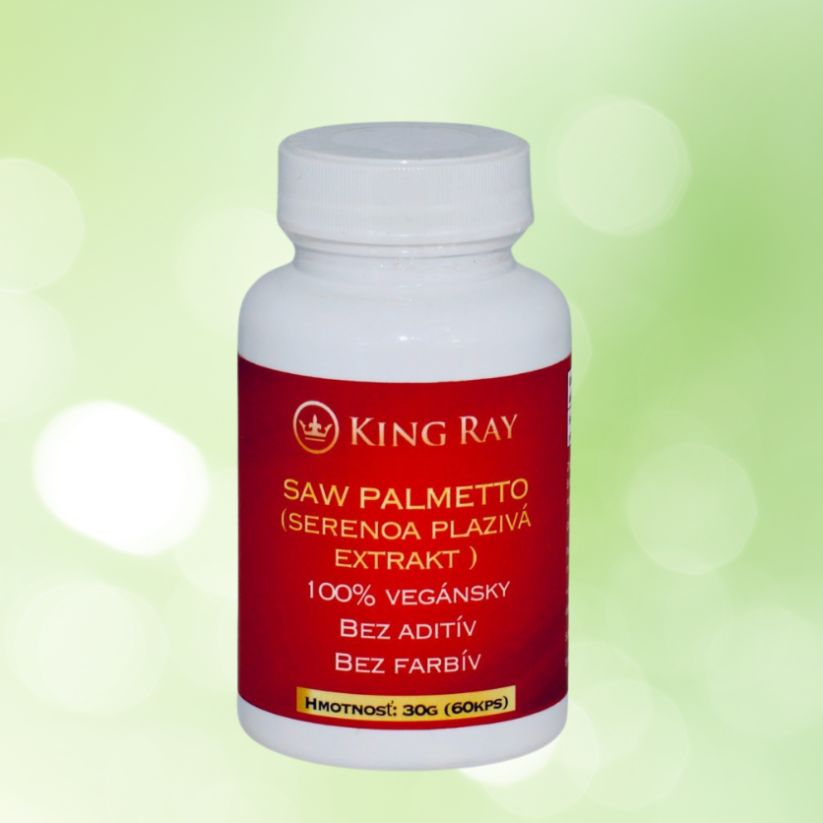 SAW PALMETTO serenoa plazivá 1000mg/2kps, 60kps
