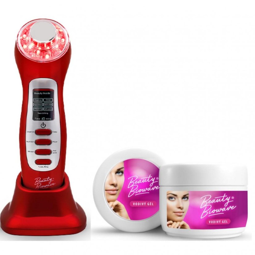 BeautyBiowave Žehlička na pleť - 7 programov