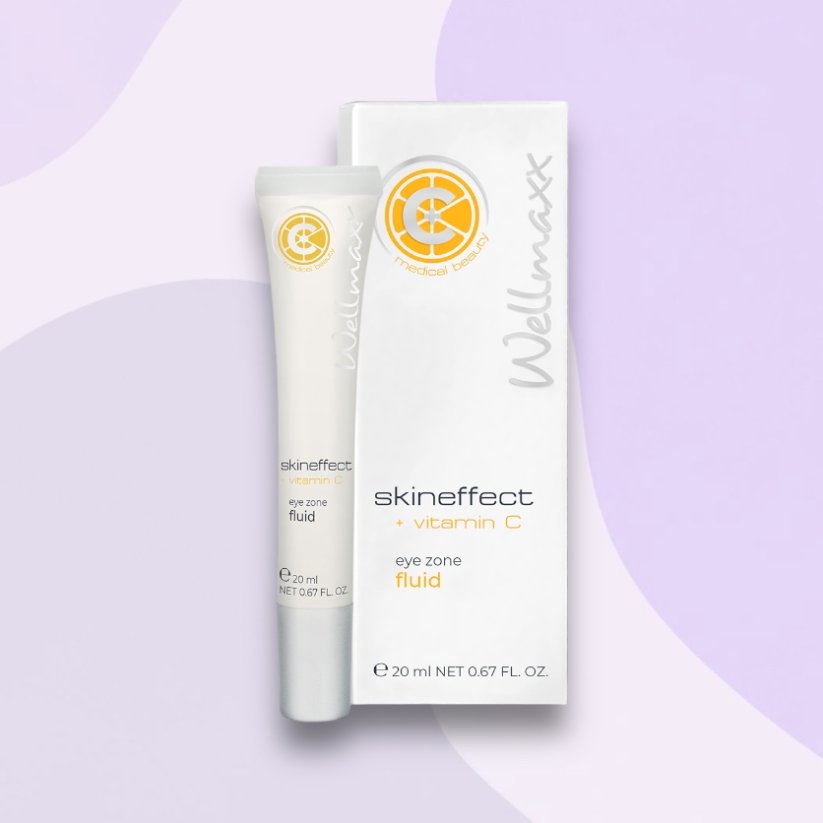Wellmaxx Skineffect + vitamín C fluid pro okolí očí 20ml
