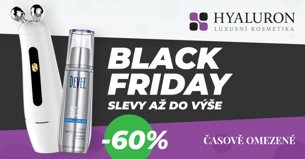 Blackfriday – slevy až do 60%.
