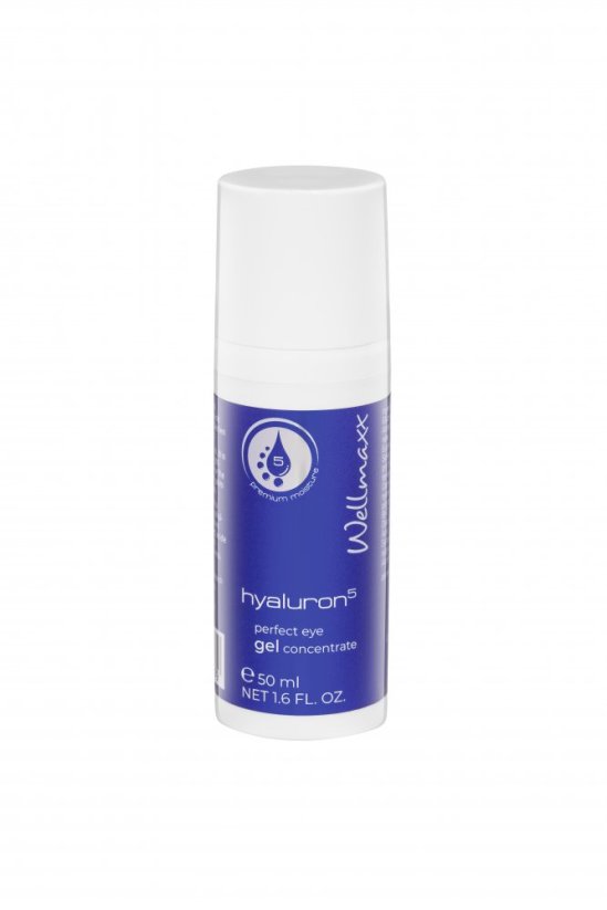 Wellmaxx Hyaluron5 perfect eye gel concentrate oční gel 50ml