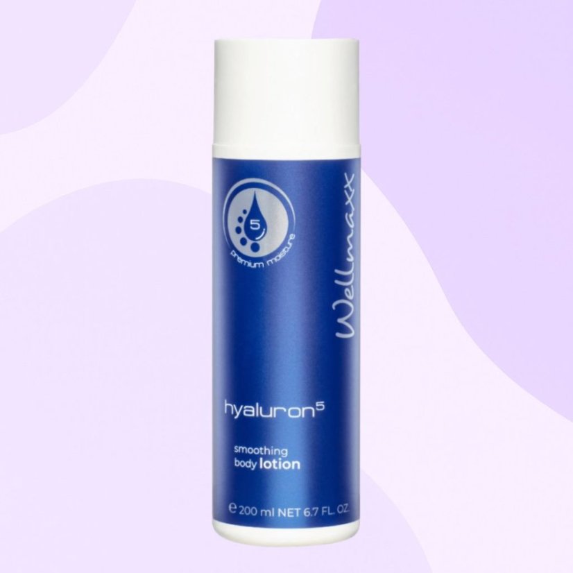 Wellmaxx Hyaluron5 soothing body lotion upokojujúce telové mlieko 200ml