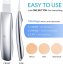 BeautyBiowave celotělově kovová sonická špachtle SILVER