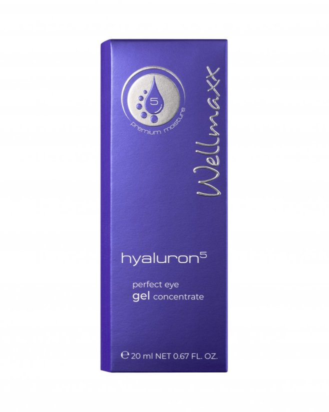 Wellmaxx Hyaluron5 perfect eye gel concentrate očný gél 20ml