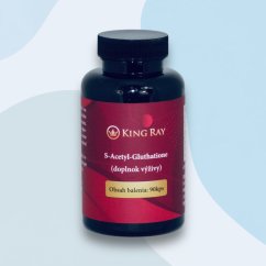 Kingray S-Acetyl-L-Glutathione, SAG, 100 mg, 90 tobolek