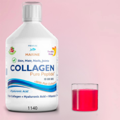 Swedish Nutra Collagen Fish Pure Peptide rybí kolagén (10.000mg) 500 ml (varianty)
