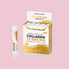 Swedish Gold Collagen 15,000mg bez cukru 25ml x 10 shotov