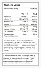 VeriBosco Marine Collagen 7500mg Forest Fruit Flavour  Sachets (morský Taliansky kolagén)
