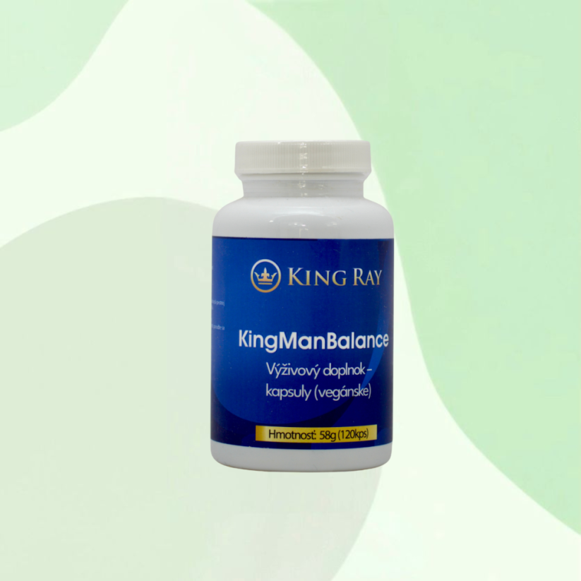 Man BALANCE 120kps pro muže - Cílené komponenty pro výživu prostaty, hormonální rovnováhu a imunitu