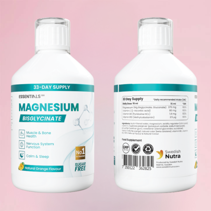 Swedish Essentials Magnesium Bisglycinate 500ml