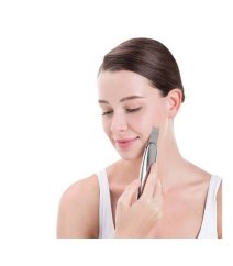 BeautyBiowave celotelovo kovová sonická špachtľa SILVER