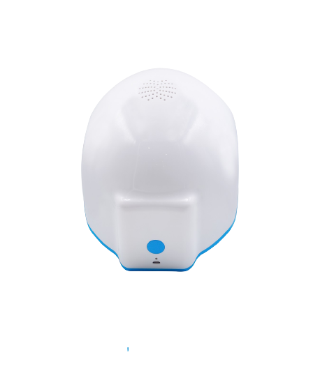 LED helma na podporu růstu vlasů