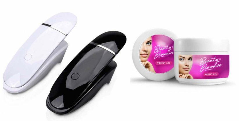 BeautyBiowave Ultrazvuková špachtľa Lift - Barva: Černá