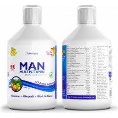 Swedish Nutra Multivitamin pro muže MAN 500 ml