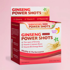 Swedish Nutra Ginseng Power shoty 20ks v balení x 25ml